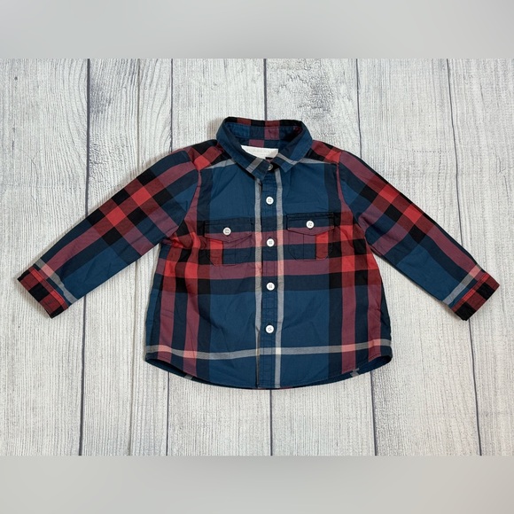 Burberry Baby 12M Plaid Shirt & Denim Jeans Outfit Set
Designer - Picture 2 of 14